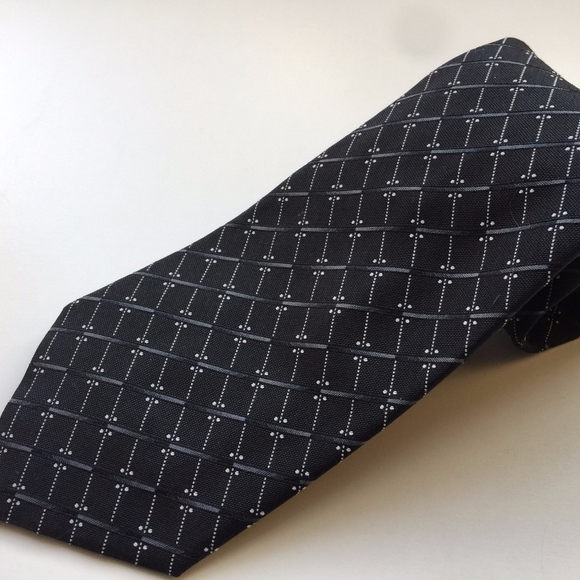 Celine Paris Silk Tie - Picture 1 of 2